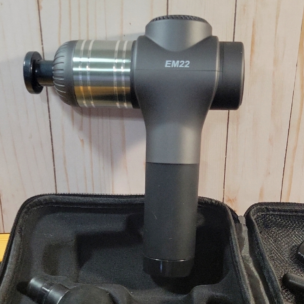 Gray EM22 Massage Gun